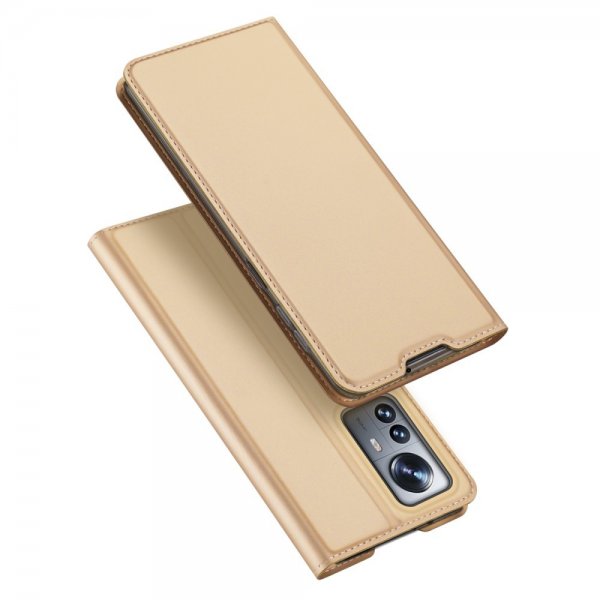 Dux Ducis Xiaomi 12 Pro Fodral Skin Pro Series Guld