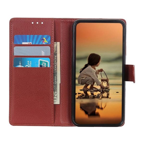 Xiaomi 12 Pro Fodral med Stativ Brun