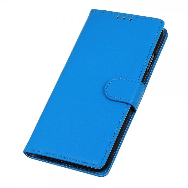 Xiaomi 12T/12T Pro Fodral Litchi Blå