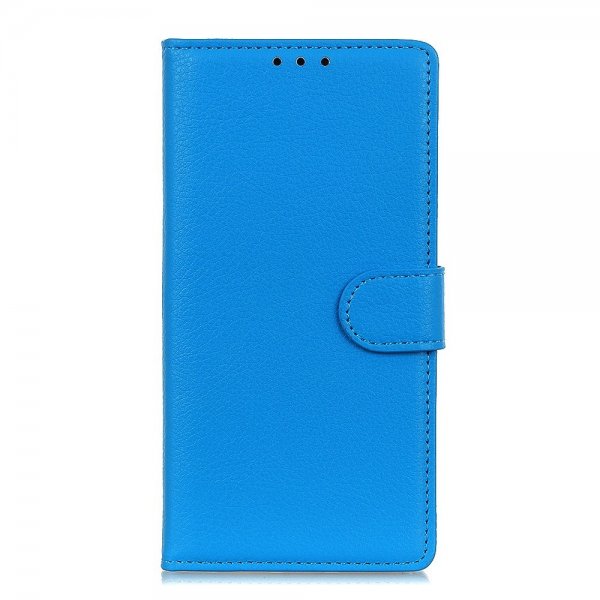 Xiaomi 12T/12T Pro Fodral Litchi Blå