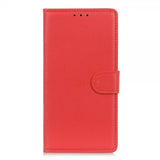 Xiaomi 12T/12T Pro Fodral Litchi Röd