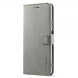 Lc.Imeeke Xiaomi 12T/12T Pro Fodral med Kortfack Stativfunktion Grå