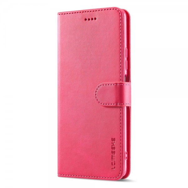 Lc.Imeeke Xiaomi 12T/12T Pro Fodral med Kortfack Stativfunktion Rosa