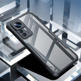 Xiaomi 12T/12T Pro Skal Färgad Kant Transparent