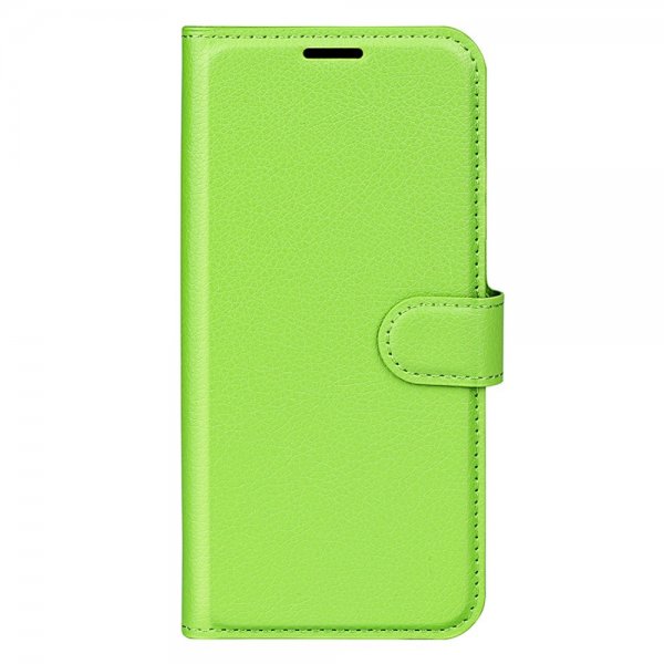 Xiaomi 13 Fodral Litchi Grön