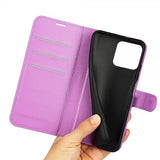 Xiaomi 13 Fodral Litchi Lila