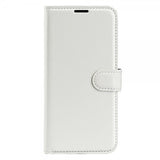Xiaomi 13 Fodral Litchi Vit