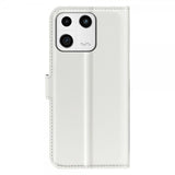 Xiaomi 13 Fodral Litchi Vit