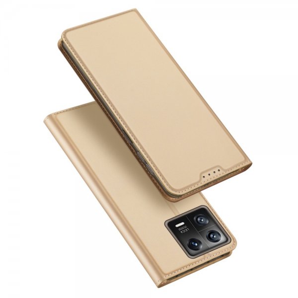 Dux Ducis Xiaomi 13 Fodral Skin Pro Series Guld