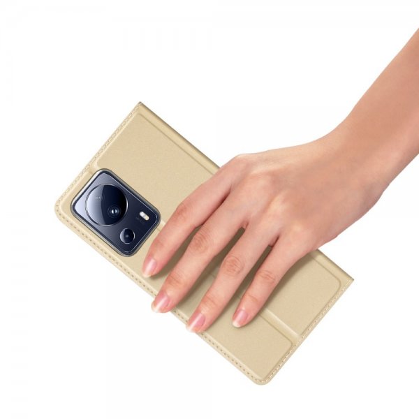Dux Ducis Xiaomi 13 Lite Fodral Skin Pro Series Guld