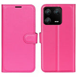 Xiaomi 13 Pro Fodral Litchi Magenta