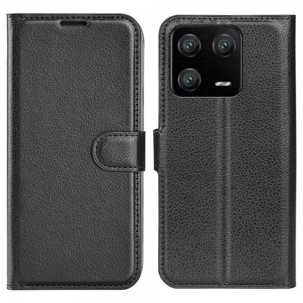 Xiaomi 13 Pro Fodral Litchi Svart