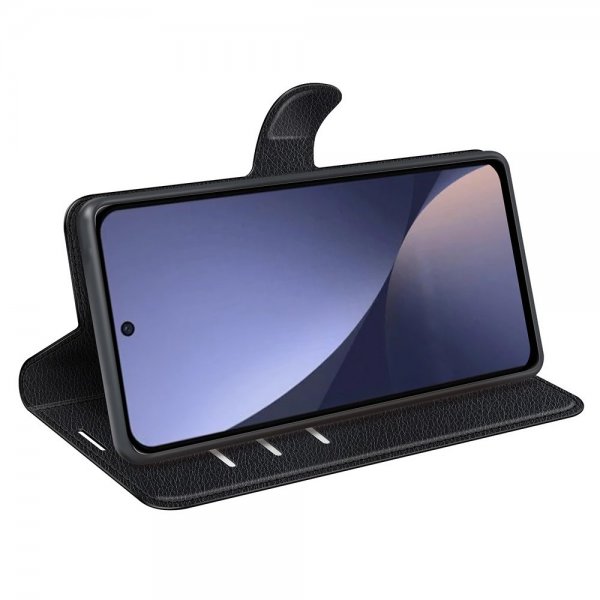 Xiaomi 13 Pro Fodral Litchi Svart