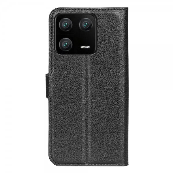 Xiaomi 13 Pro Fodral Litchi Svart