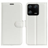 Xiaomi 13 Pro Fodral Litchi Vit