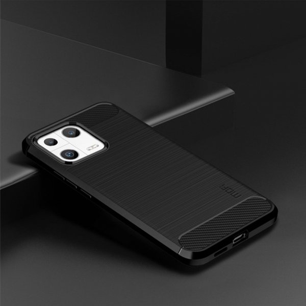 Mofi Xiaomi 13 Skal Borstad Kolfibertextur Svart