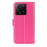 Xiaomi 13T/13T Pro Fodral Litchi Magenta