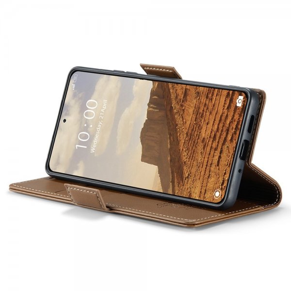 CaseMe Xiaomi 14 Fodral 023 Series Brun