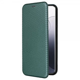 Xiaomi 14 Fodral Kolfibertextur Grön