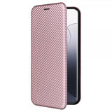 Xiaomi 14 Fodral Kolfibertextur Roseguld
