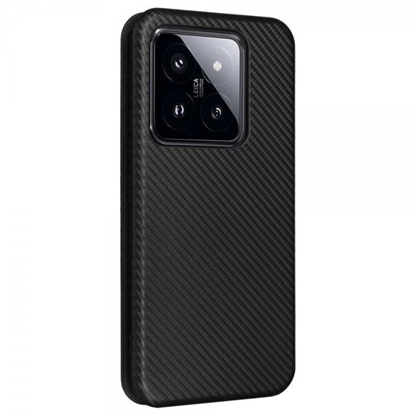 Xiaomi 14 Fodral Kolfibertextur Svart