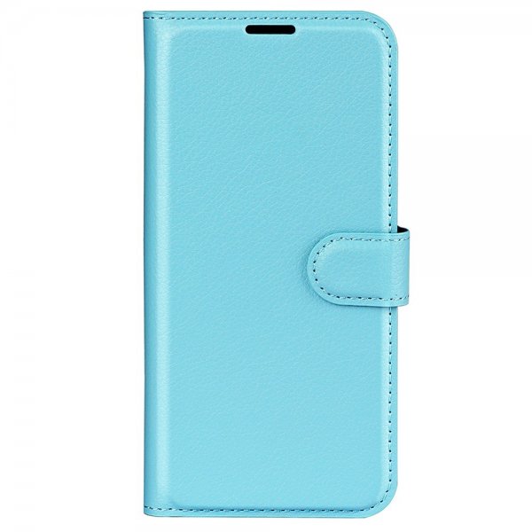 Xiaomi 14 Fodral Litchi Blå