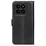 Xiaomi 14 Fodral Litchi Svart