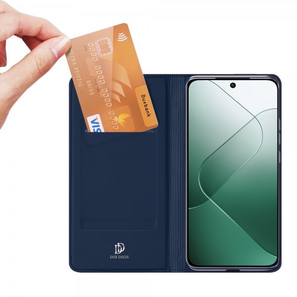 Dux Ducis Xiaomi 14 Fodral Skin Pro Series Blå