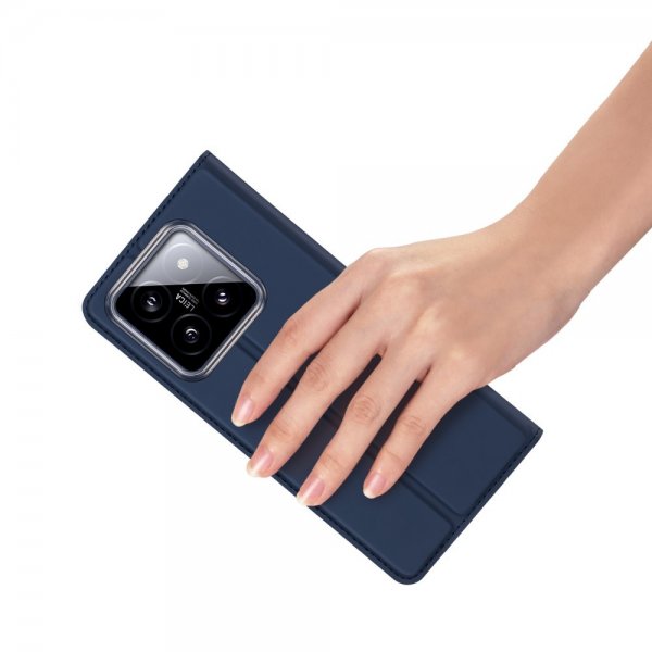 Dux Ducis Xiaomi 14 Fodral Skin Pro Series Blå