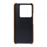 Xiaomi 14 Skal med två Kortfack Orange