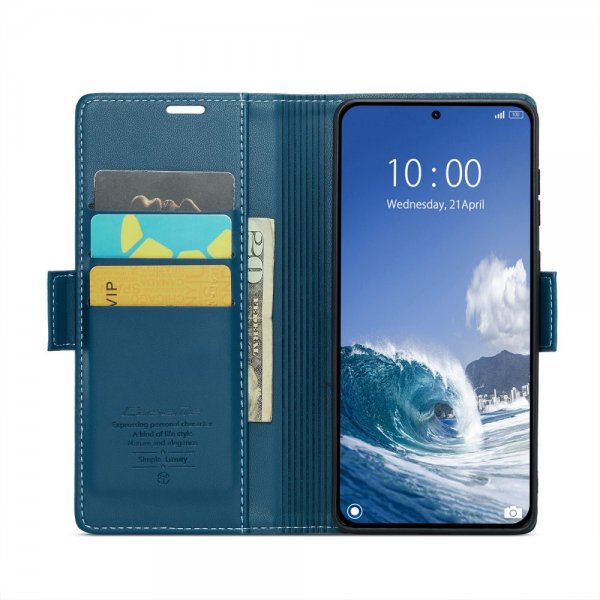 CaseMe Xiaomi 14T Fodral 023 Series Blå