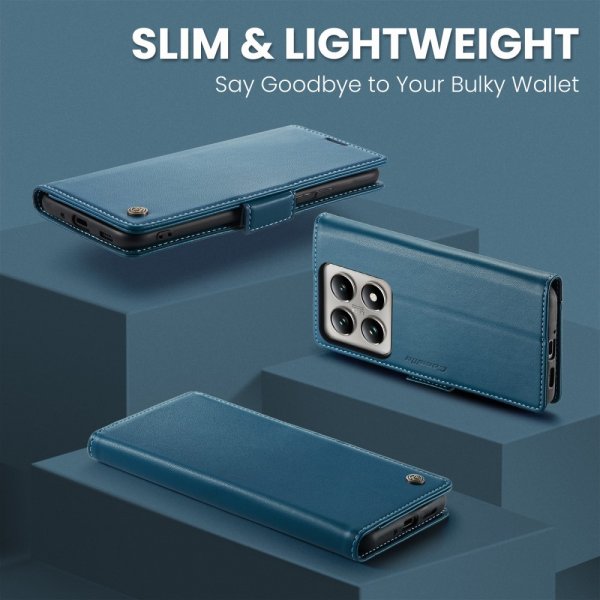 CaseMe Xiaomi 14T Fodral 023 Series Blå