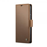 CaseMe Xiaomi 14T Fodral 023 Series Brun