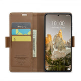 CaseMe Xiaomi 14T Fodral 023 Series Brun