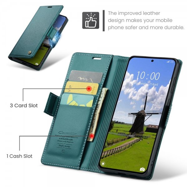 CaseMe Xiaomi 14T Fodral 023 Series Grön
