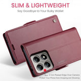 CaseMe Xiaomi 14T Fodral 023 Series Röd
