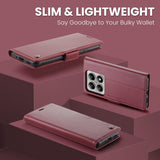CaseMe Xiaomi 14T Fodral 023 Series Röd