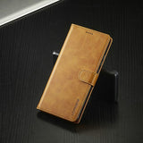 Lc.Imeeke Xiaomi 14T Fodral med Kortfack Stativfunktion Ljusbrun