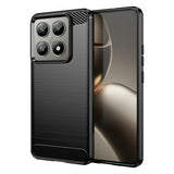 Xiaomi 14T Skal Borstad Kolfibertextur Svart