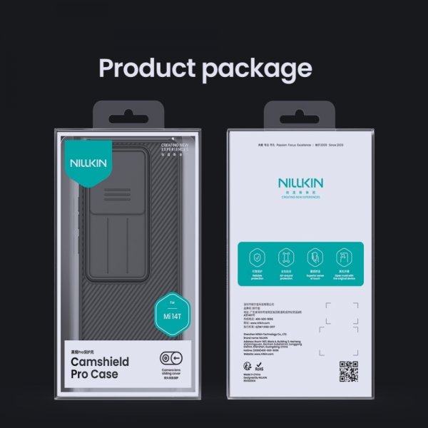 Nillkin Xiaomi 14T Skal CamShield Pro Blå