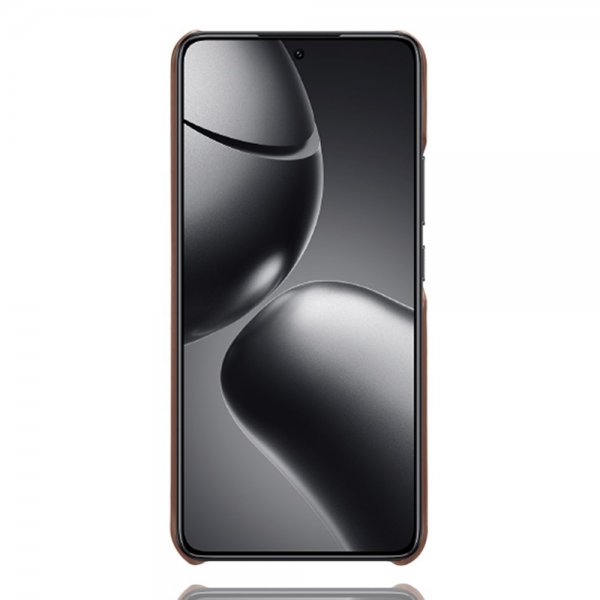 Xiaomi 14T Skal med två Kortfack Mörkbrun