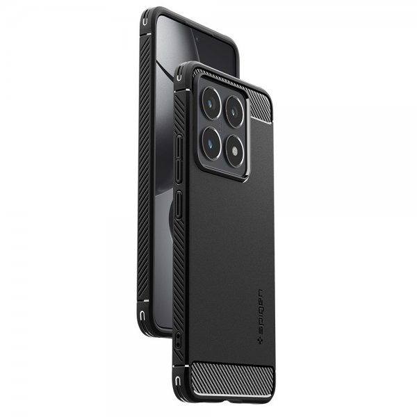 Spigen Xiaomi 14T Skal Rugged Armor Matte Black