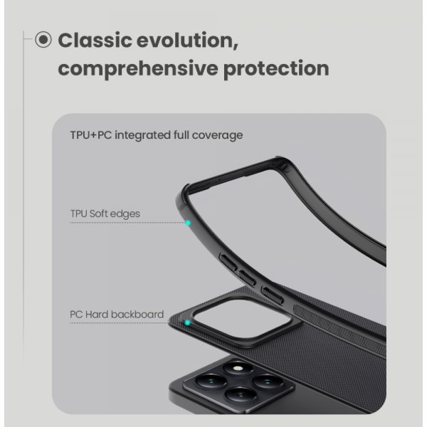 Nillkin Xiaomi 14T Skal Super Frosted Shield Pro MagSafe Svart