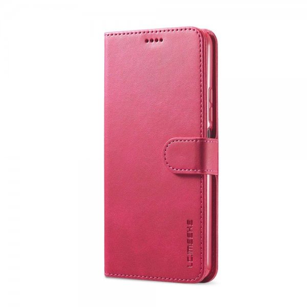 Lc.Imeeke Xiaomi Mi 11 Fodral med Kortfack Magenta