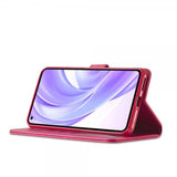 Lc.Imeeke Xiaomi Mi 11 Fodral med Kortfack Magenta