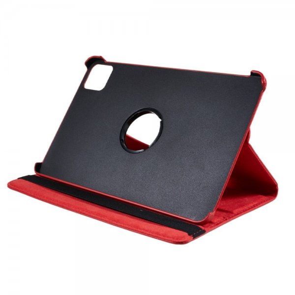 Xiaomi Pad 6 Fodral 360 Grader Vridbar Röd