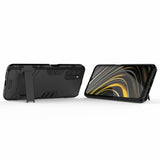 Xiaomi Poco M3 Skal Armor Stativfunktion Svart