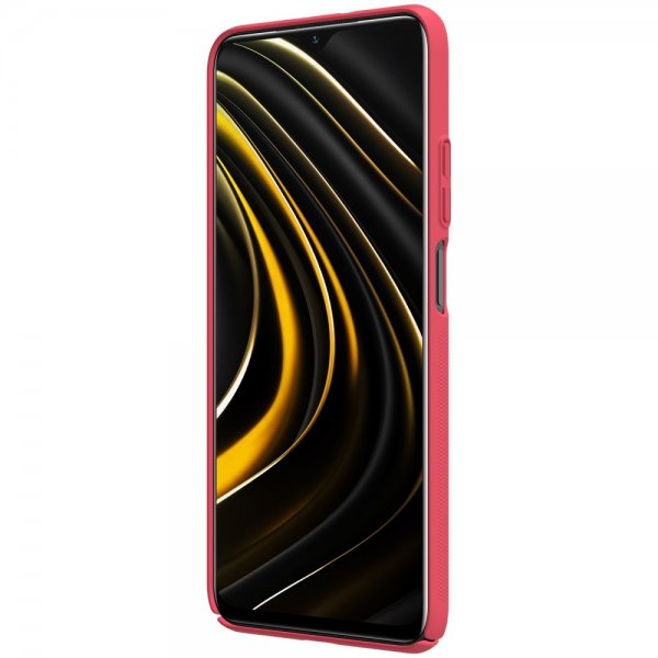 Nillkin Xiaomi Poco M3 Skal Frosted Shield Röd