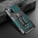 Xiaomi Poco M3 Skal med Bältesclip Grön