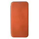 Xiaomi Redmi 10 Fodral Kolfibertextur Brun